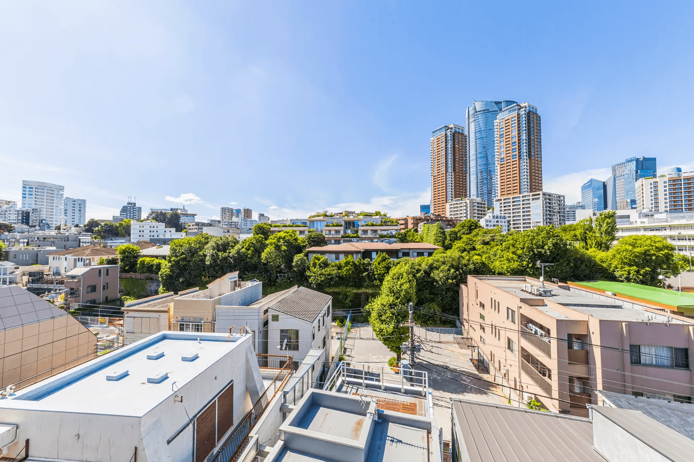 港區4房一戶建連屋頂露台坐擁東京鐵塔景觀